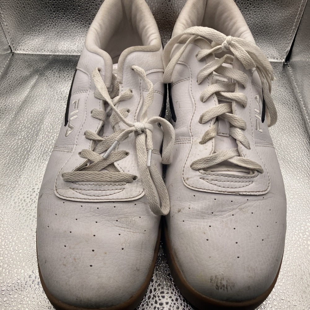 Fila Vulc 13 Mens Sz 12 EE White/ Black